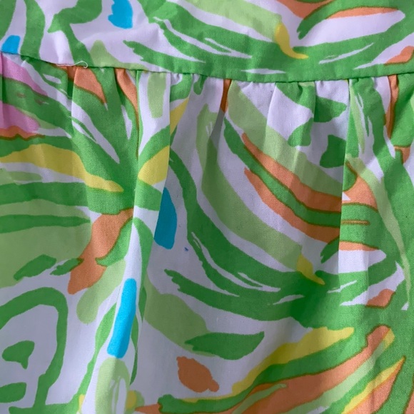 Lilly Pulitzer peplum top - Picture 2 of 5